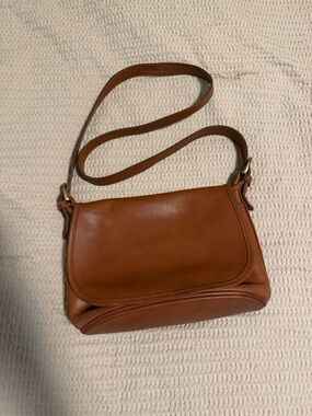 Vintage Coach leather bag